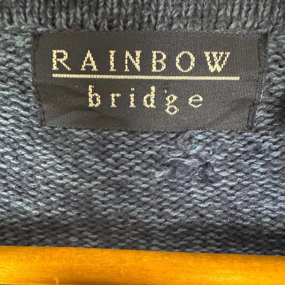 Vintage Dog Sweater, Eclectic 90s Knit Cardigan, Maximalist Cute Dog Cardigan - Picture 3 of 8